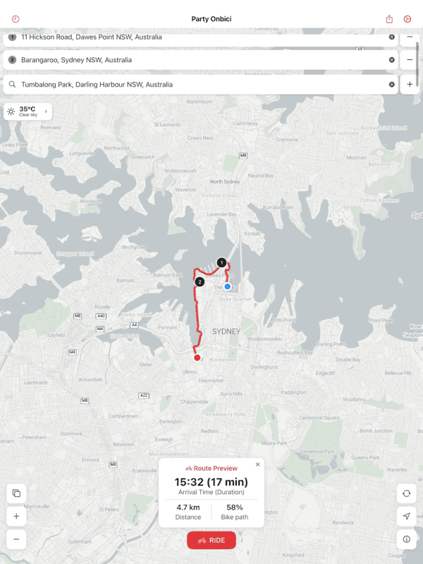 iPad party discovery